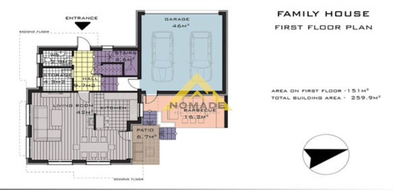 Продава КЪЩА, с. Марково, област Пловдив, снимка 2 - Къщи - 49584711