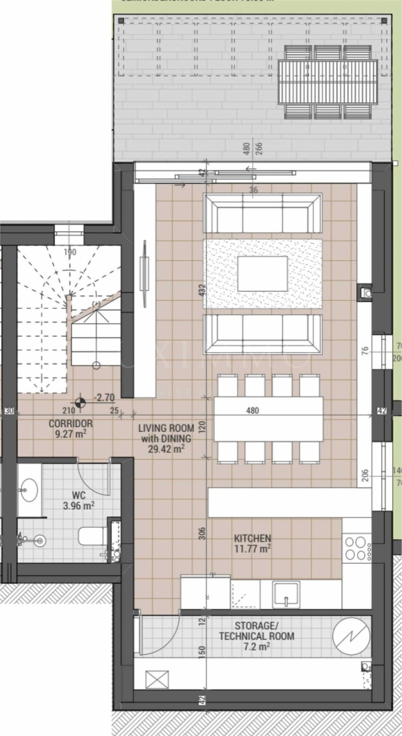 Продава КЪЩА, гр. София, в.з.Малинова долина - Герена, снимка 3 - Къщи - 53023439