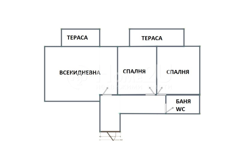 Te koop  2 slaapkamers Varna , Vinitsa , 98 m² | 69714746 - afbeelding [8]