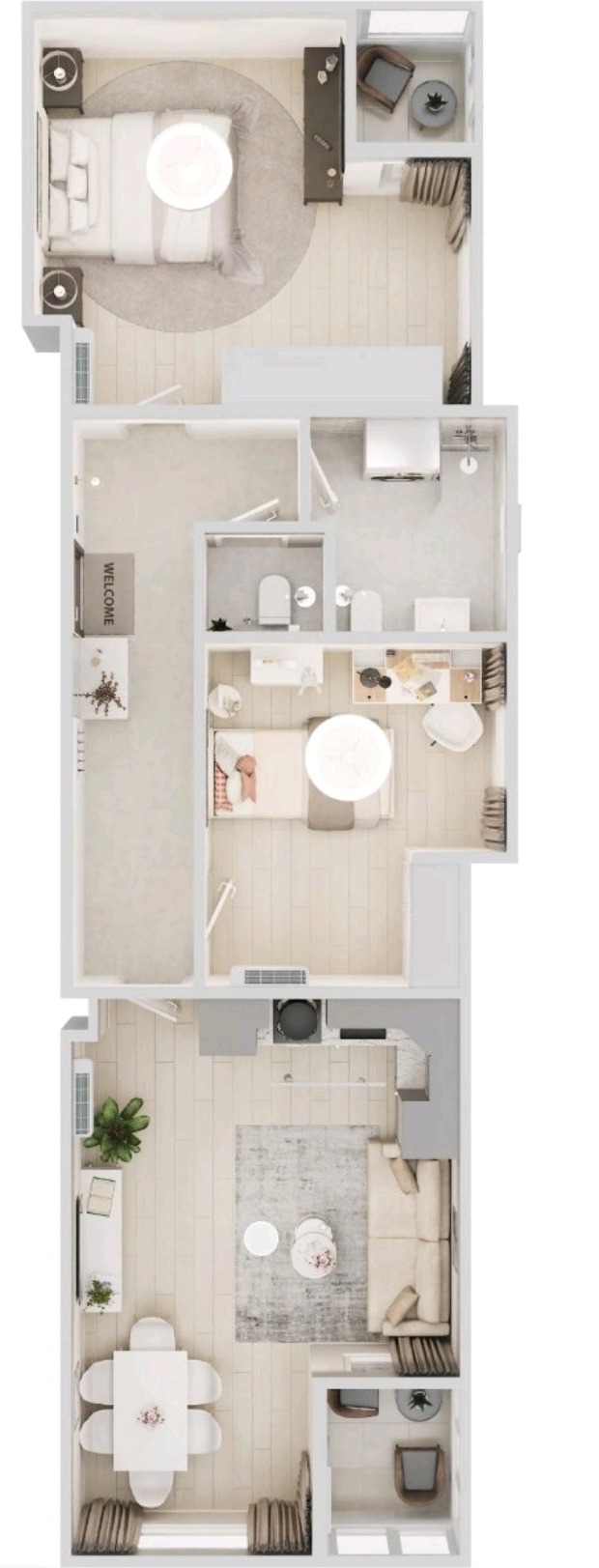 Продава 3-СТАЕН, гр. Варна, Спортна зала, снимка 15 - Апартаменти - 53246771