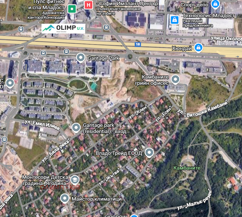 Продава ПАРЦЕЛ, гр. София, Малинова долина