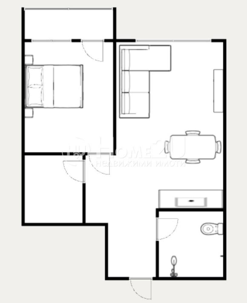 Продава 2-СТАЕН, гр. Бургас, Зорница, снимка 8 - Апартаменти - 54250083