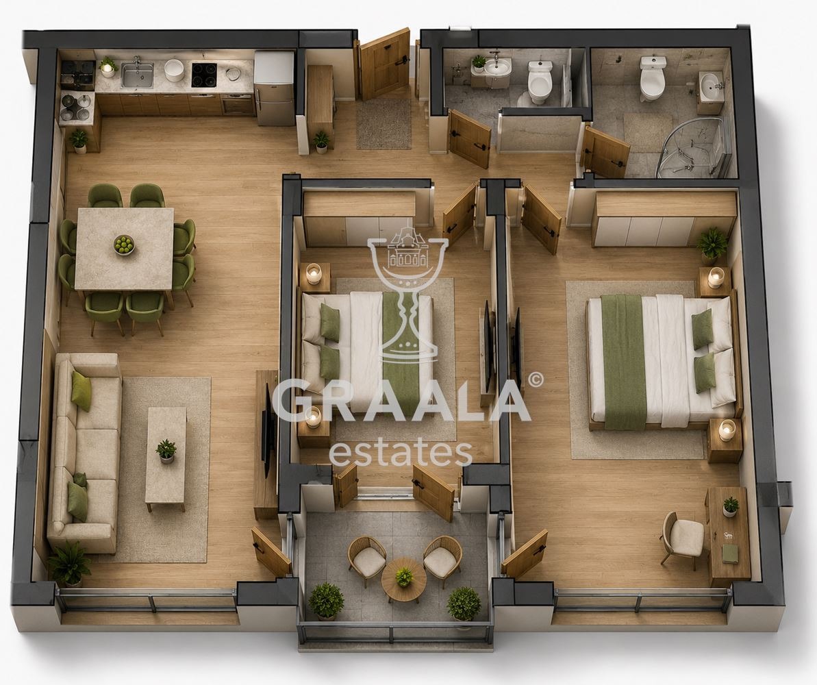 Продава 3-СТАЕН, гр. София, Малинова долина, снимка 15 - Апартаменти - 56309433