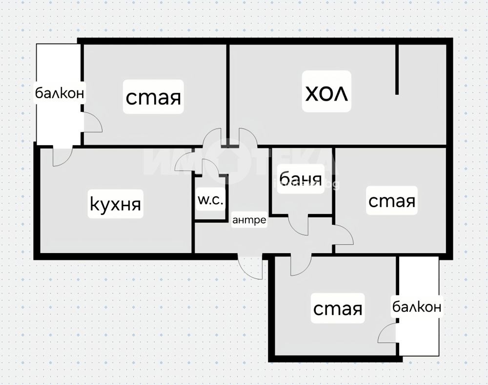 Продава МНОГОСТАЕН, гр. София, Хаджи Димитър, снимка 4 - Апартаменти - 54915298
