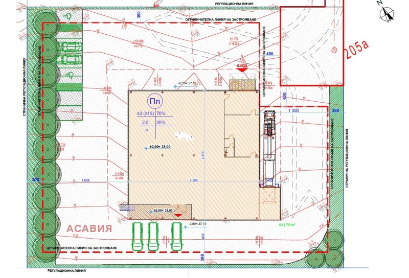 Продава  Парцел град Бургас , Промишлена зона - Север , 2820 кв.м | 54653629 - изображение [2]