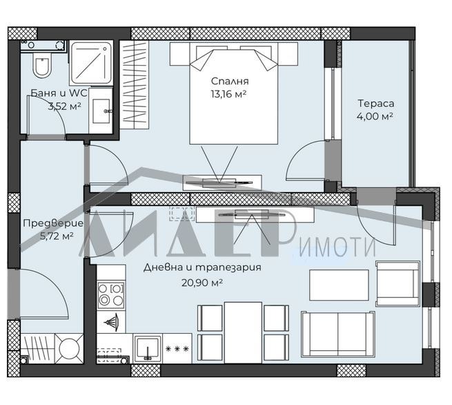 Продава 2-СТАЕН, гр. Пловдив, Христо Смирненски, снимка 7 - Апартаменти - 52223565
