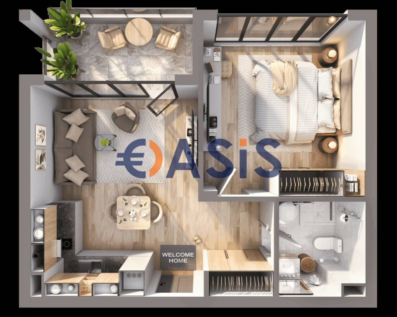 Продава 2-СТАЕН, к.к. Слънчев бряг, област Бургас, снимка 8 - Апартаменти - 52840218