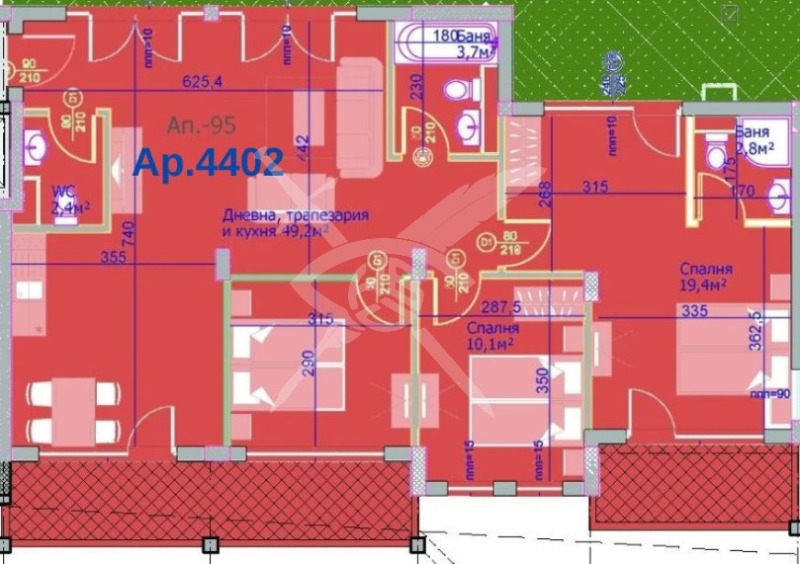 Продава МНОГОСТАЕН, к.к. Слънчев бряг, област Бургас, снимка 1 - Aпартаменти - 46849301