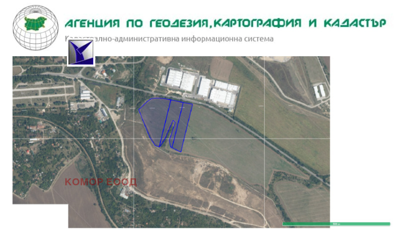 Продава ПАРЦЕЛ в град Русе, Нова промишлена зона - 42647 кв.м / 752 000 € » 1 470 784.16 лв., КОМОР ЕООД