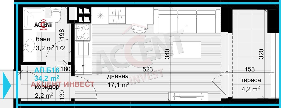 Продава 1-СТАЕН | Imot.bg — изображение 1