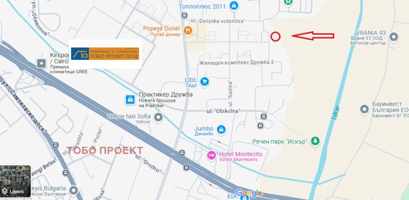 Til salg  1 soveværelse Sofia , Druzhba 2 , 70 kvm | 91174532 - billede [3]
