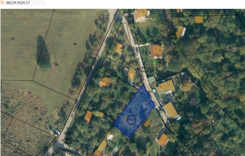 Na sprzedaż  Działka Sofia , w.z.Gorna banja , 684 mkw | 93855314 - obraz [3]