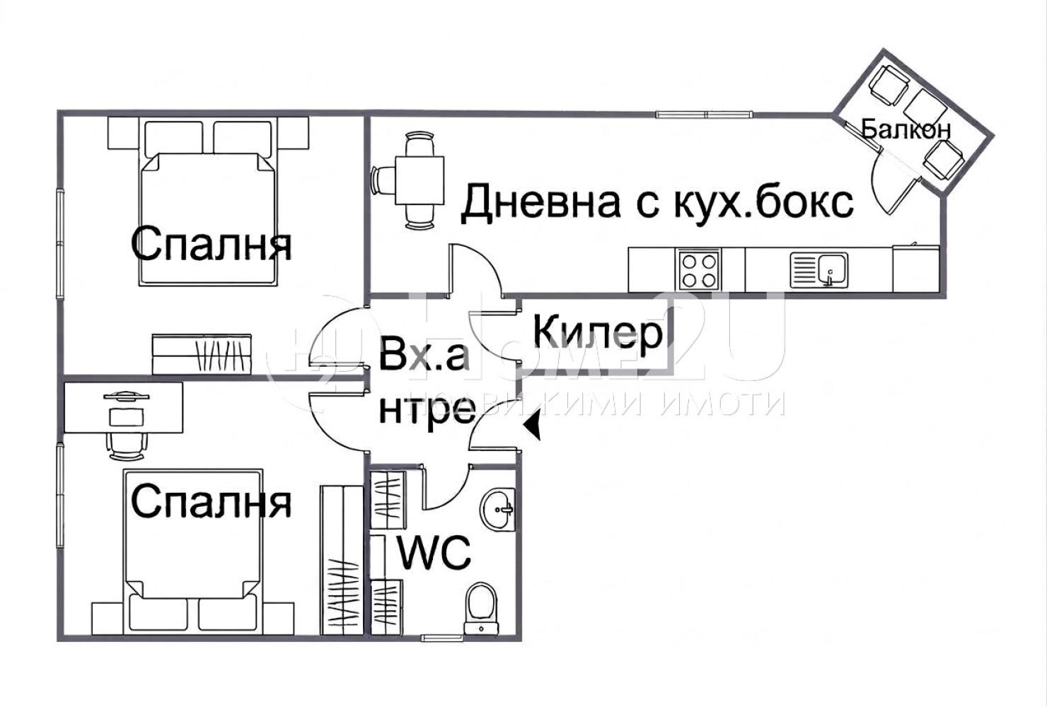 Продава 3-СТАЕН, гр. Варна, Гръцка махала, снимка 9 - Апартаменти - 54255753
