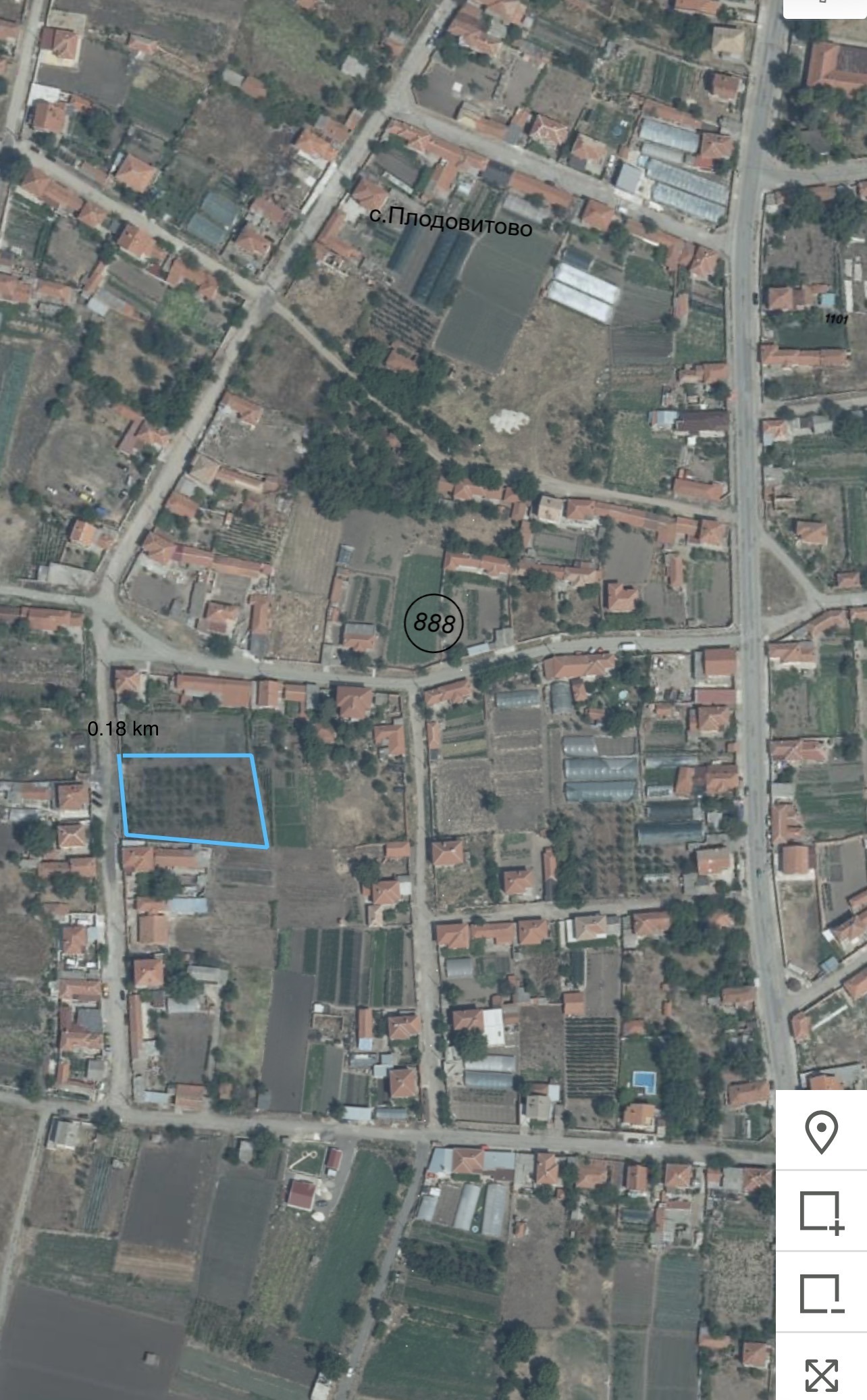 Продава ПАРЦЕЛ, с. Плодовитово, област Стара Загора