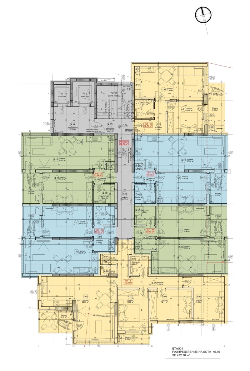 De vânzare  3 dormitoare Varna , Vâzrajdane 4 , 142 mp | 65821428 - imagine [2]
