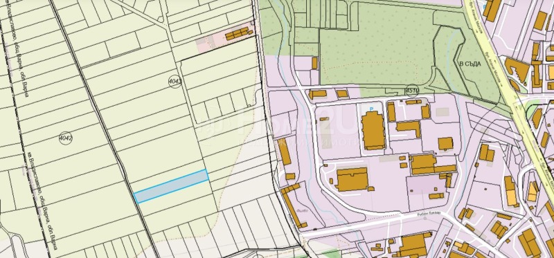Продава ПАРЦЕЛ, гр. Варна, Западна промишлена зона, снимка 1 - Парцели - 49343336