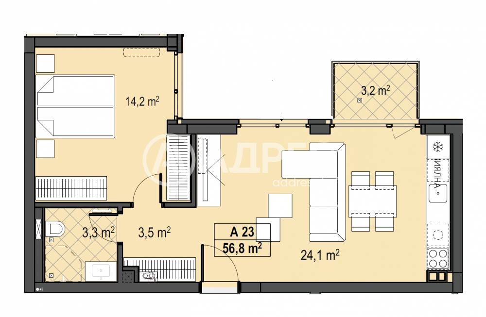 Продава 2-СТАЕН, гр. София, Бояна, снимка 4 - Апартаменти - 54143468