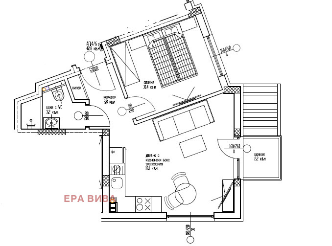 Продава 2-СТАЕН, гр. Варна, Чайка, снимка 6 - Апартаменти - 54594490