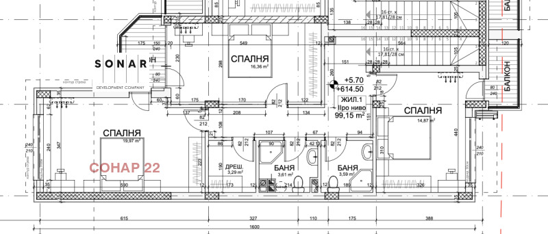 Продава  4-стаен град София , Кръстова вада , 198 кв.м | 97958475 - изображение [3]