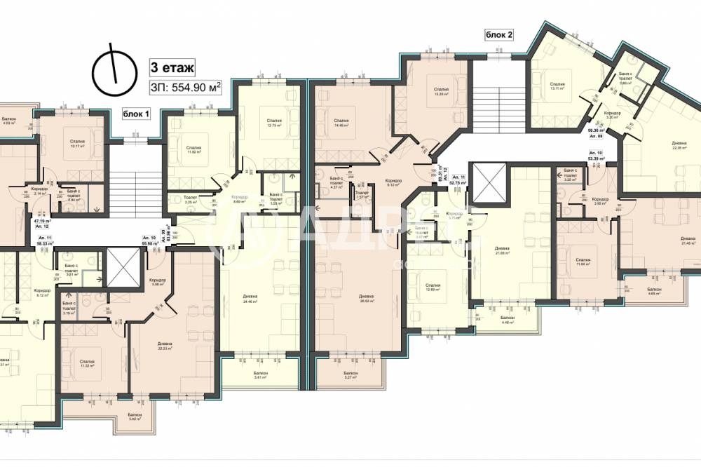 Продава 3-СТАЕН, гр. Варна, Аспарухово, снимка 3 - Апартаменти - 55090970