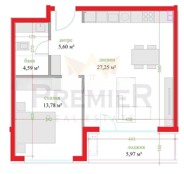 Продаја  1 спаваћа соба Варна , Трошево , 80 м2 | 69007803 - слика [7]