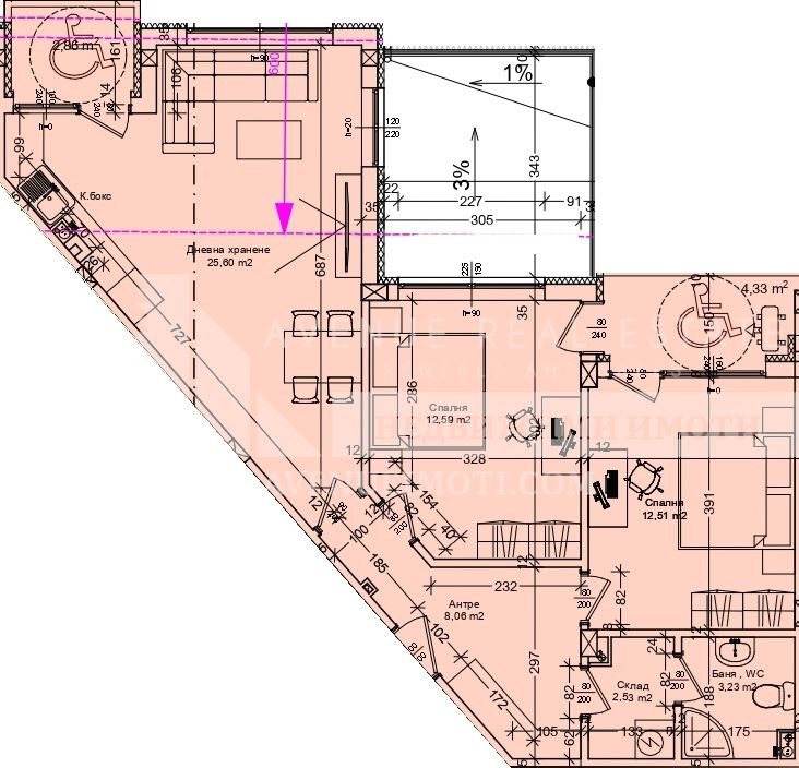 Na sprzedaż  2 sypialnie Burgas , Zornica , 114 mkw | 71246746 - obraz [2]