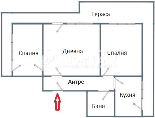 Продава 3-СТАЕН, гр. София, Толстой, снимка 11 - Апартаменти - 54406673