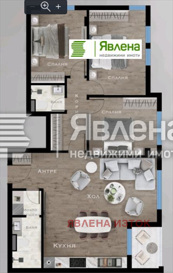 Продава 3-СТАЕН, гр. София, Горубляне