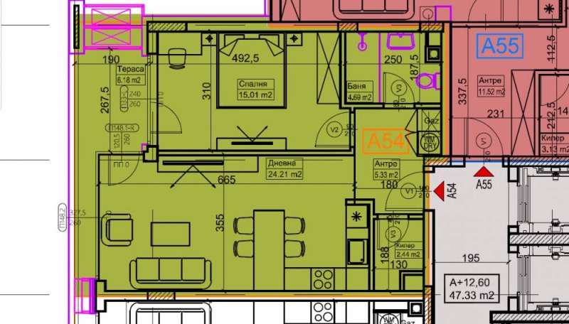 Продава  2-стаен град София , Кръстова вада , 75 кв.м | 97739494 - изображение [3]