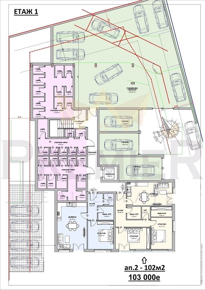 Продава  3-стаен град Варна , Владислав Варненчик 1 , 102 кв.м | 82032176 - изображение [4]