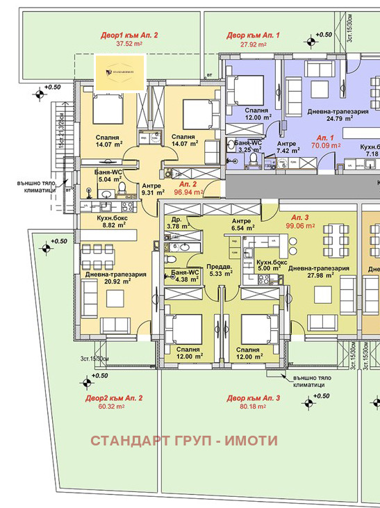 Продава 3-СТАЕН, гр. София, м-т Гърдова глава, снимка 1 - Aпартаменти - 48728451