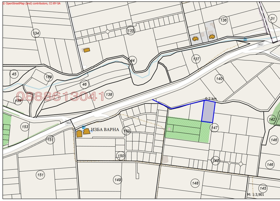 Продава ПАРЦЕЛ, с. Генерал Кантарджиево, област Варна, снимка 2 - Парцели - 53795374