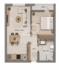 Продава  1-стаен град София , Люлин 3 , 41 кв.м | 61214127 - изображение [2]