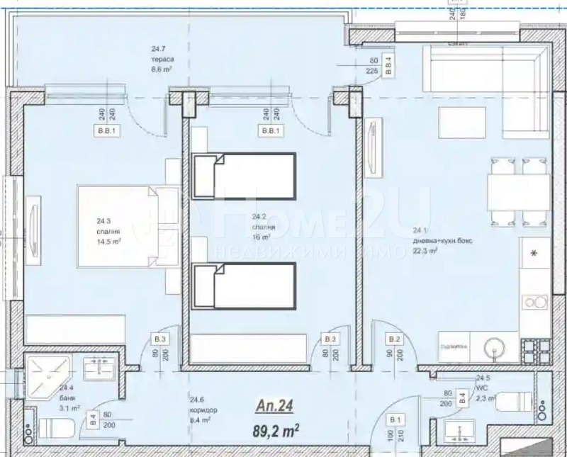 De vânzare  2 dormitoare Sofia , Vitoșa , 105 mp | 39651223 - imagine [10]