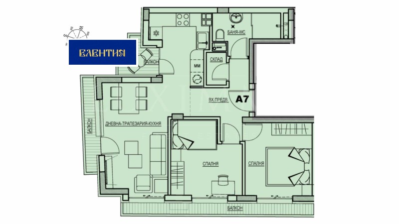 Продава  3-стаен град София , Център , 99 кв.м | 78133962 - изображение [3]