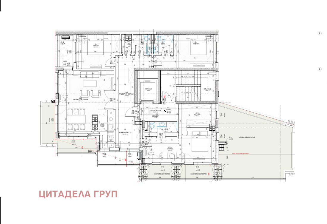Продава 4-СТАЕН, гр. София, Полигона, снимка 2 - Апартаменти - 52292652