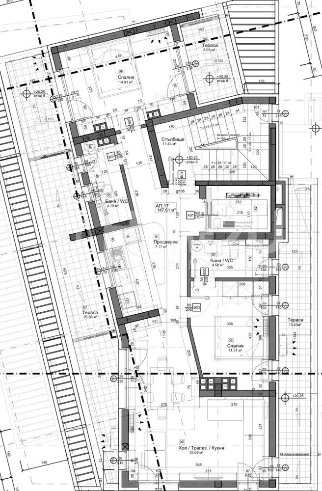 Продава  3-стаен град Варна , Изгрев , 148 кв.м | 66581065 - изображение [2]