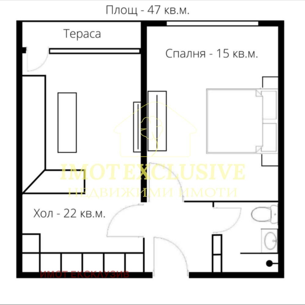 Продава 2-СТАЕН, гр. Пловдив, Център, снимка 3 - Апартаменти - 53716739