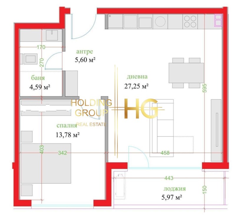 Продава  2-стаен град Варна , Трошево , 80 кв.м | 74364402 - изображение [2]