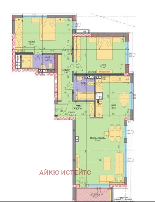 Eladó  2 hálószobás Sofia , Lozenec , 128 négyzetméter | 23715248 - kép [16]