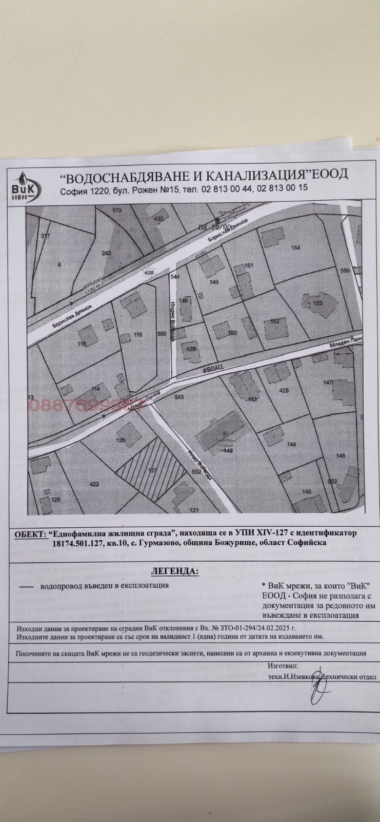Продава ПАРЦЕЛ, с. Гурмазово, област София област, снимка 12 - Парцели - 54205735