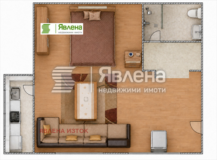Продава 1-СТАЕН, гр. София, Редута, снимка 7 - Апартаменти - 55972671