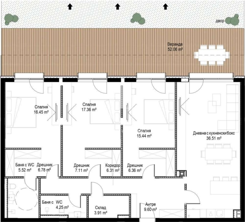 Satılık  3 yatak odası Sofia , m-t Kambanite , 230 metrekare | 47874026 - görüntü [8]