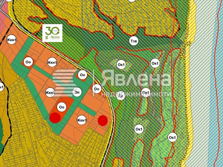 Продава ПАРЦЕЛ, гр. Варна, м-т Боровец - юг, снимка 2 - Парцели - 54116004