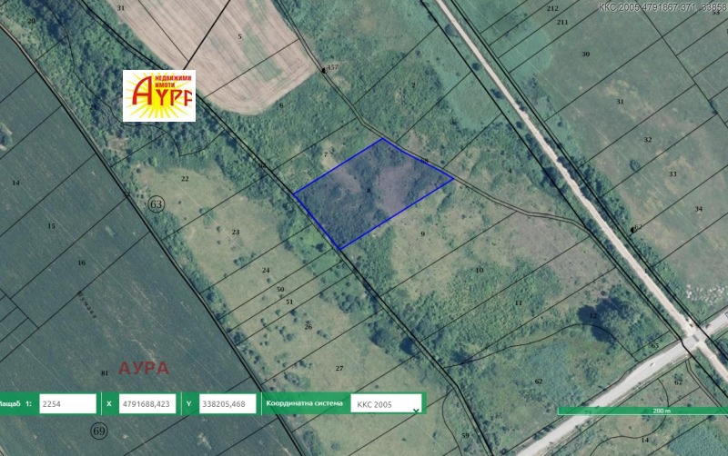 Te koop  Land Vratsa , Tsentar , 8000 dka | 85660051 - afbeelding [2]