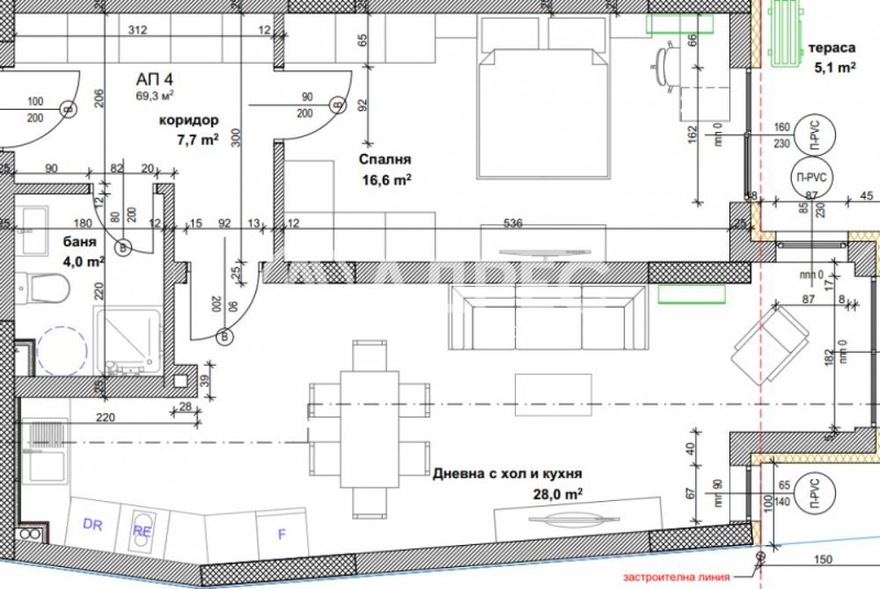 De vânzare  1 dormitor Sofia , Banișora , 84 mp | 25769649 - imagine [3]