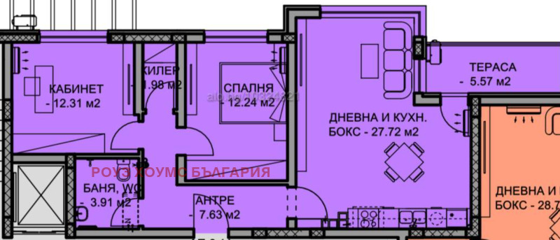 Продава  3-стаен град Пловдив , Остромила , 97 кв.м | 29519793 - изображение [3]