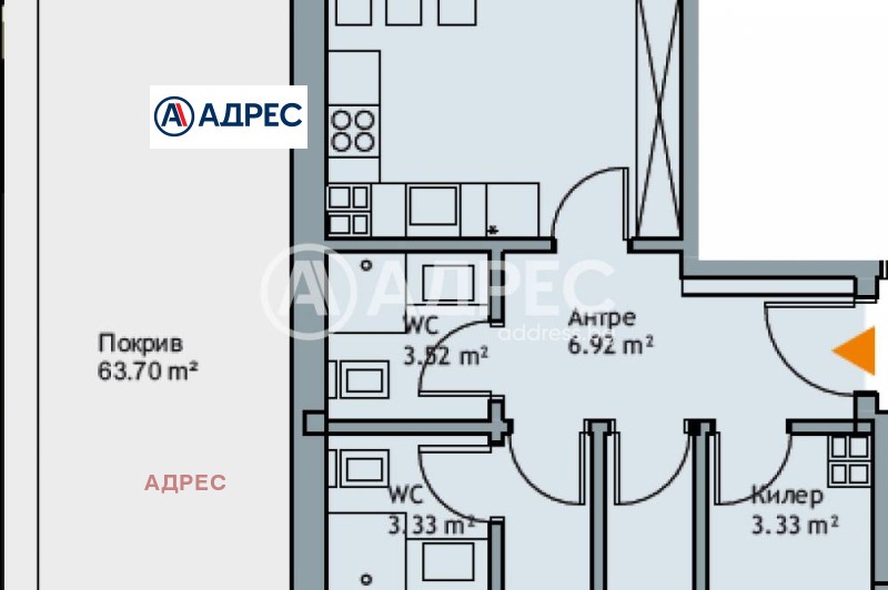 Продава 3-СТАЕН, гр. Варна, к.к. Чайка, снимка 4 - Апартаменти - 53537059