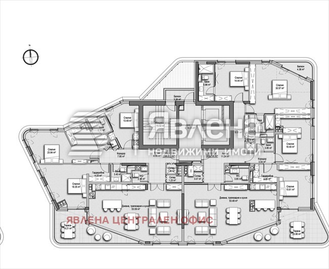 Продава МНОГОСТАЕН, гр. София, Витоша, снимка 3 - Апартаменти - 54115409