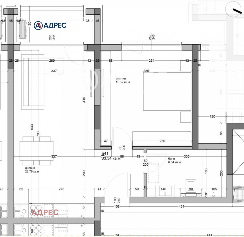 Продава 2-СТАЕН, гр. Варна, Аспарухово, снимка 4 - Апартаменти - 53902722